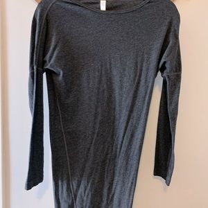 Lululemon grey long sleeve dress